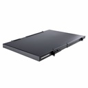 StarTech 1U 4-Post 19.5 to 38in Adjustable Mounting Depth Rack Mount Shelf - Heavy Duty Fixed Rack Shelf - 330 lb / 150kg - 27.5in Deep