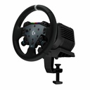 Logitech G RS50 System, 3-Piece Sim Racing Steering Wheel Setup - RS50 Wheel base with 8 Nm Direct Drive, RS Wheel Hub with 13 Buttons and RS Round Wheel 11-inch - For PS5/PS4/PC