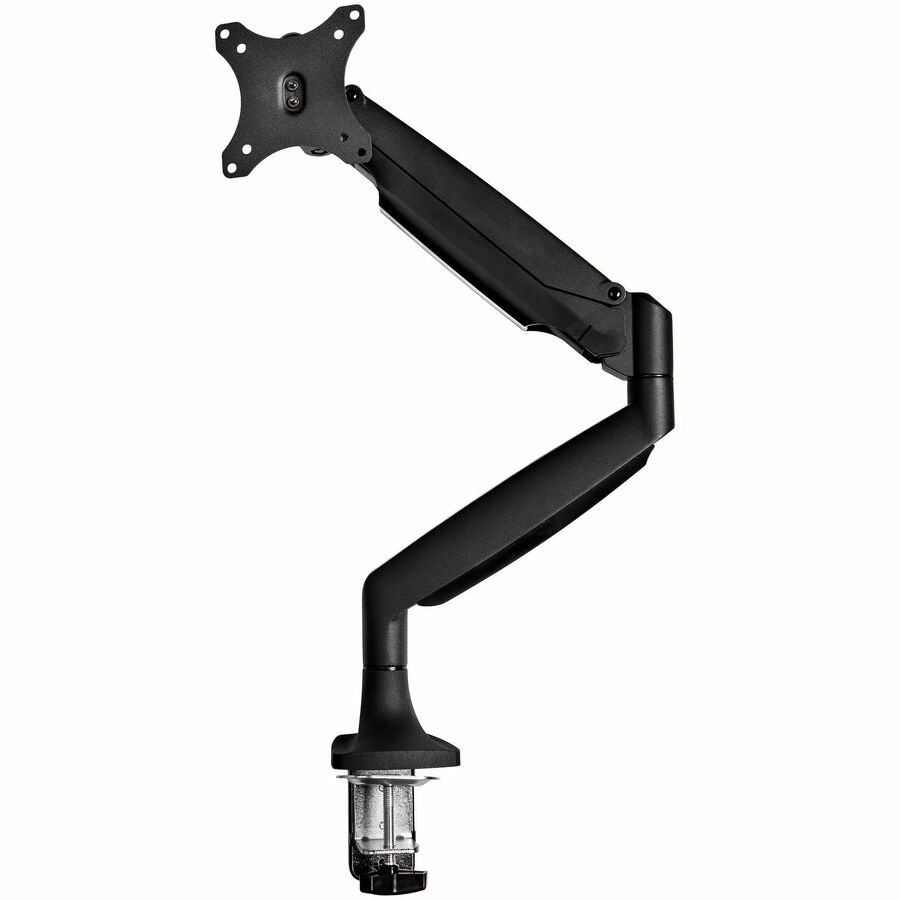StarTech Desk Mount Monitor Arm, Heavy Duty Ergonomic VESA Monitor Arm Single 32" (19.8lb/9kg) Display, Articulating, C-Clamp/Grommet