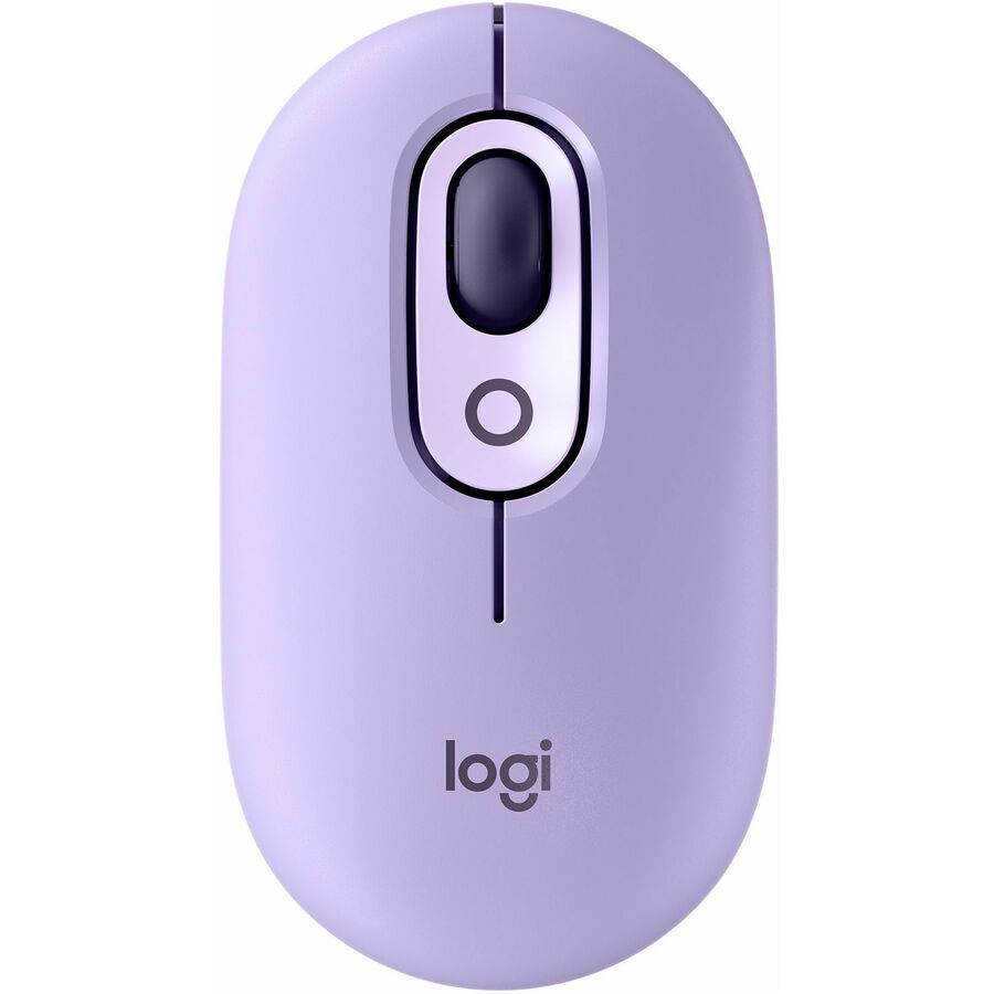 Logitech POP Mouse, Wireless Mouse with Customizable Emojis, SilentTouch Technology, Precision/Speed Scroll, Cosmos