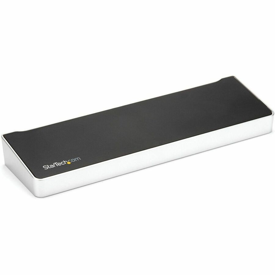 StarTech 4K USB-C Dock, Triple UHD 4K Monitor Docking Station, Mac & Windows, HDMI & DisplayPort, 60W PD, 5x USB 5Gbps Hub, TAA