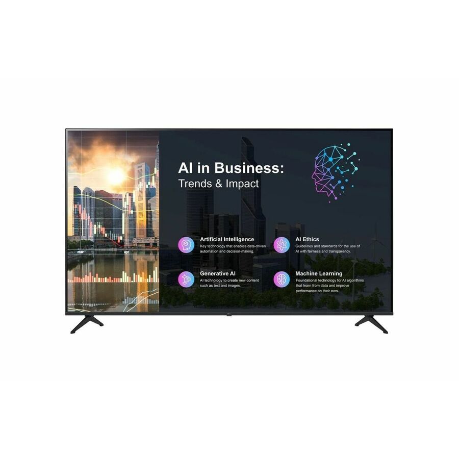 LG 43" PK640S Series UHD Signage TV with webOS 25 & Easy Content Management