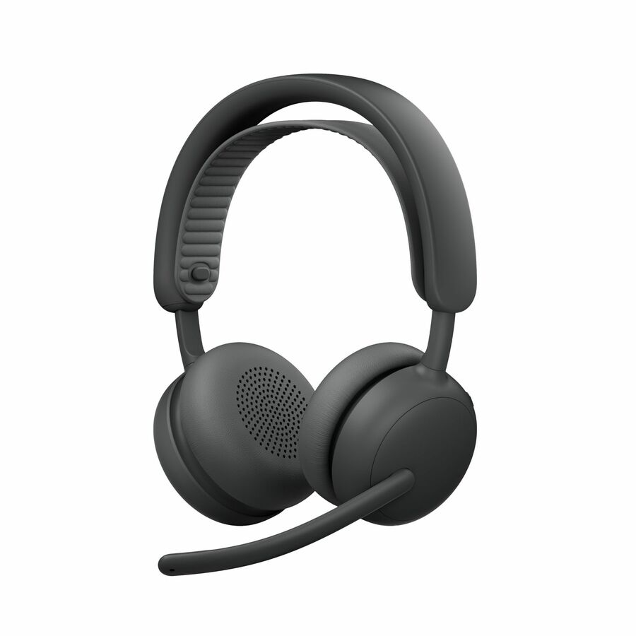 Logitech Zone Wireless 2 ES - Noise-Canceling Wireless Headset with Adaptive Hybrid ANC, Bluetooth, Graphite