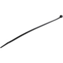 StarTech 10"(25cm) Cable Ties, 2-5/8"(68mm) Dia, 50lb(22kg) Tensile Strength, Black Nylon Self Locking Ties, UL Listed, 1000 Pack, TAA