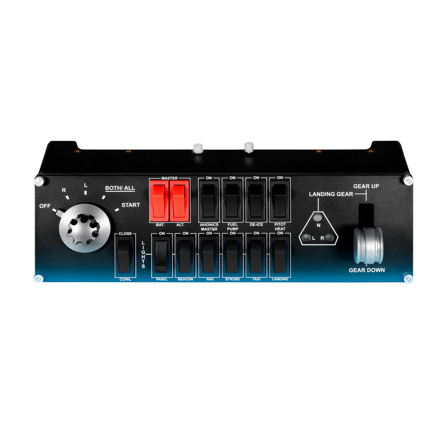Logitech G Flight Switch Panel Professional Simulation Switch Controller