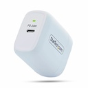 StarTech 20W USB-C Wall Charger, Portable Charger with USB Power Delivery Fast Charging, 5V/9V PD, USB-C Charger, White