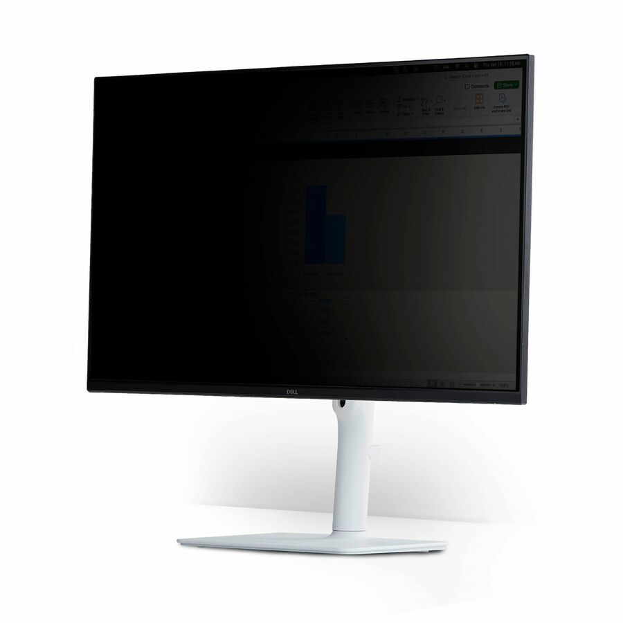 StarTech Magnetic Monitor Privacy Screen for 24" 16:9 Widescreen Display, Removable Filter, Anti-Glare/Glossy Sides, TAA Compliant