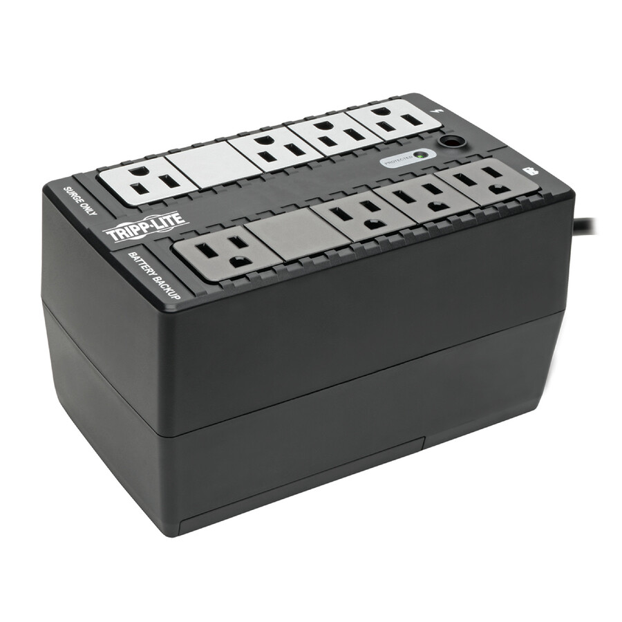 Tripp Lite by Eaton UPS Standby UPS 450VA 255W - 8 5-15R Outlets 120V 50/60 Hz 5-15P Plug Desktop/Wall Mount