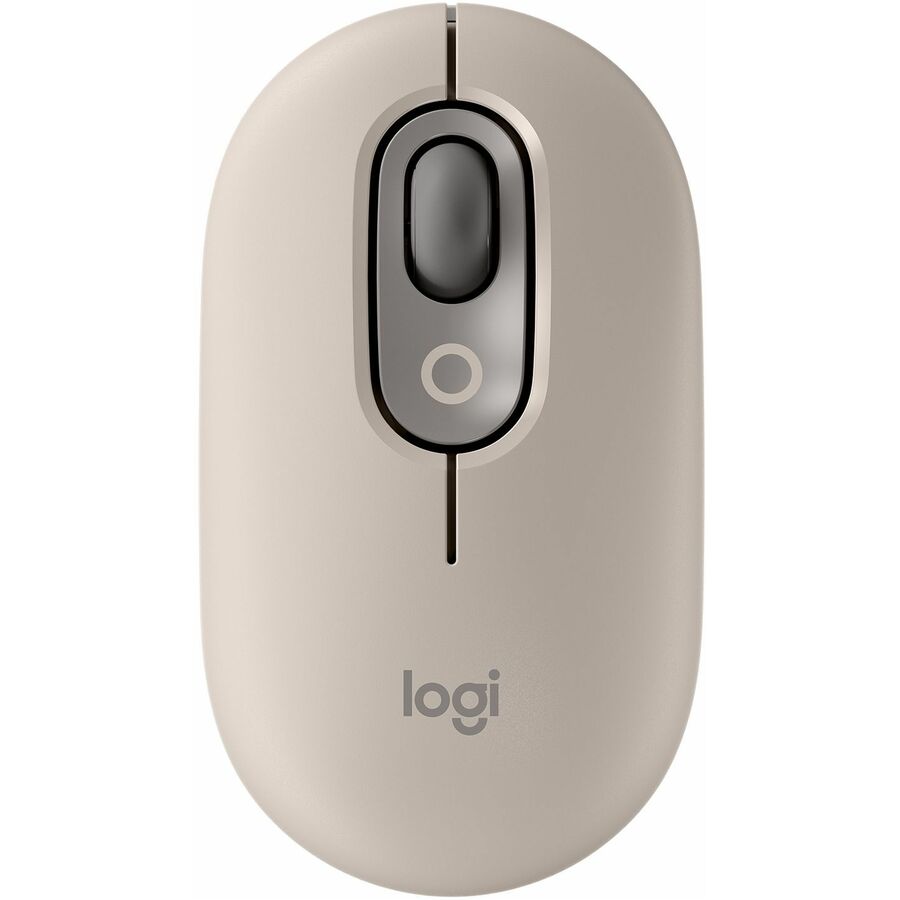 Logitech POP Mouse, Wireless Mouse with Customizable Emojis, SilentTouch Technology, Precision/Speed Scroll - Mist
