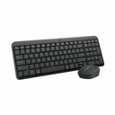Logitech MK250 Bluetooth Wireless Mouse and Keyboard Combo: Fast & Easy Connectivity, Compact Wireless Keyboard, Ambidextrous Mouse (Graphite)