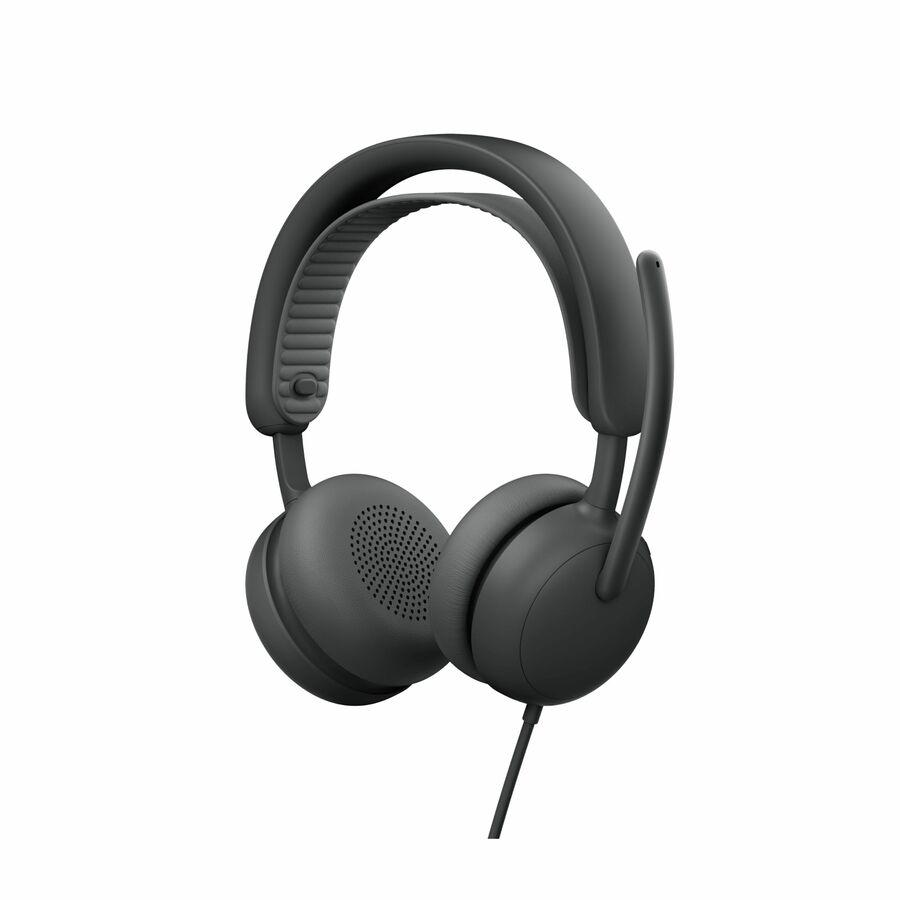Logitech Zone Wired 2 - Noise-Canceling Headset with Adaptive Hybrid ANC, USB-C with USB-A adapter, Graphite