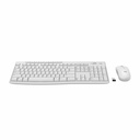 Logitech MK270 Wireless Keyboard and Mouse Combo for Windows, 2.4 GHz Wireless, Compact Mouse, 8 Multimedia and Shortcut Keys, Off-White