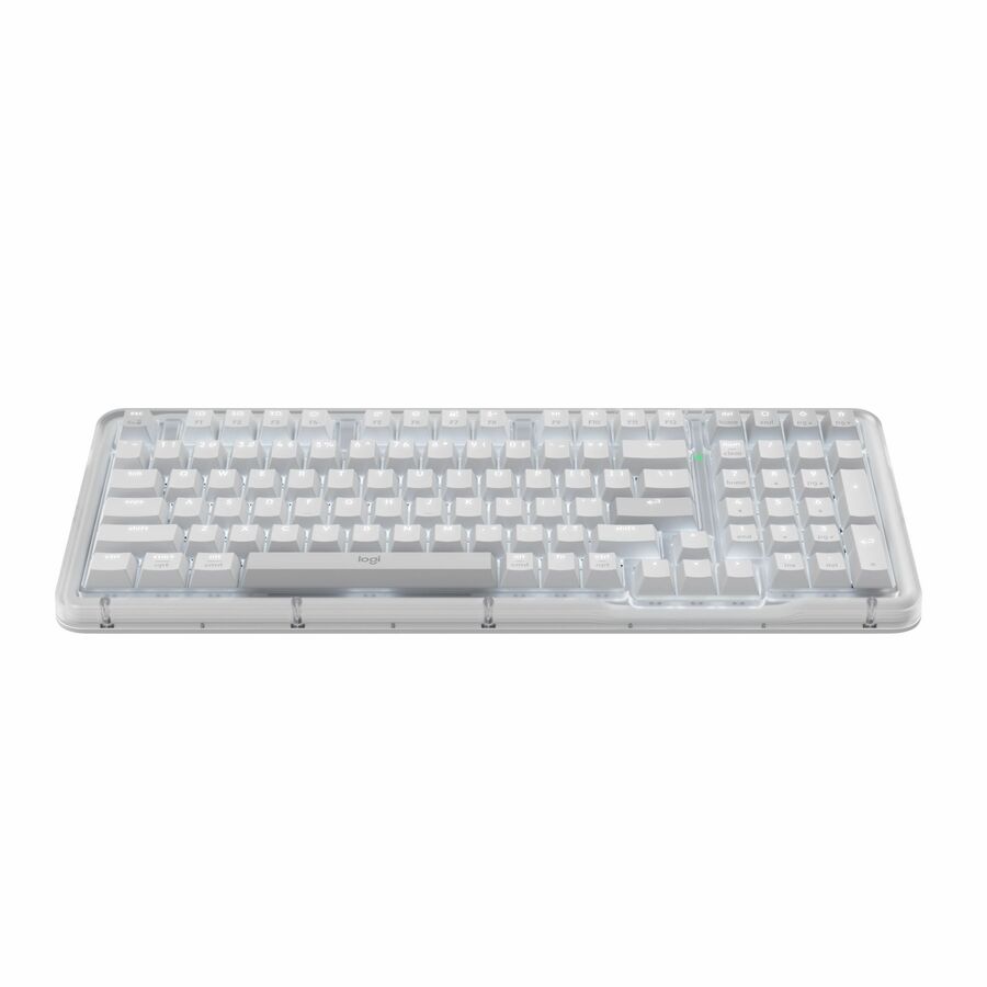 Logitech Alto Keys K98M Wireless Mechanical Keyboard, Customizable Keyboard with Vibration Absorbing Gasket, Backlit Keys, Off-white