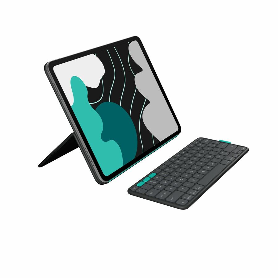 Logitech Flip Folio, Keyboard Case for iPad Pro 13-inch (M4 & M5) & iPad Air 13-inch (M2 & M3) (2024, 2025), Graphite