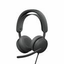 Logitech Zone Wired 2 for Business - Noise-Canceling Headset with Adaptive Hybrid ANC, Microsoft Teams Certified, USB-C with USB-A adapter, Graphite