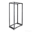 StarTech 4-Post 42U Mobile Open Frame Server Rack, 19" Network Rack with Casters, Rolling Rack for Computer/AV/Data/IT Equipment