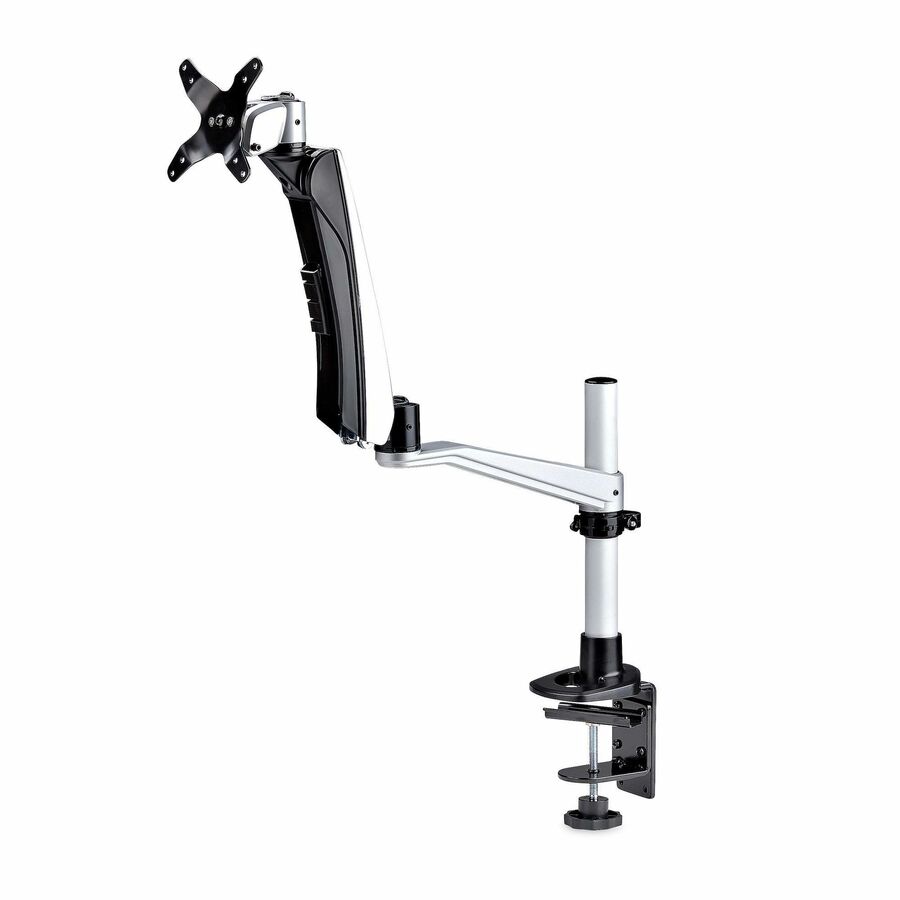 StarTech Monitor Desk Mount For 27in 16:9/30in 21:9 Ultrawide Screens, VESA 75x75/100x100, Tool-Less Arm Adjustments, TAA