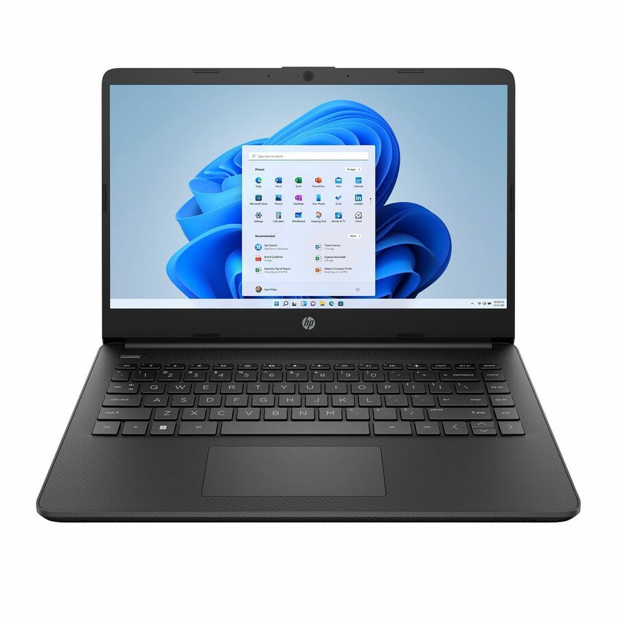 HP 14-d3000 14-dq3210nr 14" Touchscreen Notebook - HD - Intel Celeron N4500 - 4 GB - 64 GB Flash Memory - Jet Black