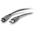 C2G 10ft USB-C to USB-A SuperSpeed USB Cable - Male to Male, 5Gbps, Black