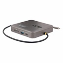 StarTech USB C Docking Station, Dual 4K 60Hz HDMI, compatible with MacBook Pro (M1/M2/M3/M4) and Windows, 10Gbps USB Hub, GbE, 100W PD