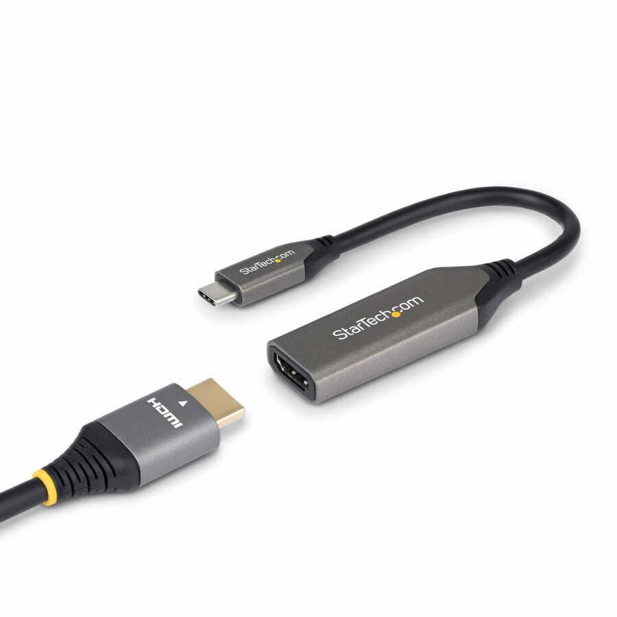 StarTech USB-C to HDMI Adapter, 8K 60Hz / 4K 120Hz, Thunderbolt / USB4 Compatible, USB C to HDMI 2.1 Converter