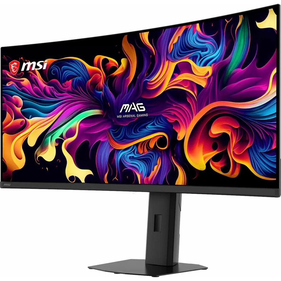 MSI MAG 341CQP QD-OLED X28 34" Class UW-QHD Curved Screen Gaming OLED Monitor - 21:9