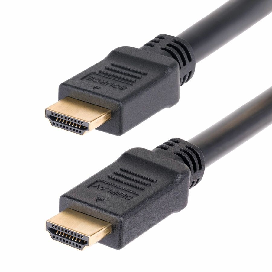 StarTech 15m (49.2ft) Active HDMI 2.0 Cable, CMP, Plenum Rated, High Speed HDMI Cable, 4K 60Hz, HDR10/HDCP 2.2/ARC