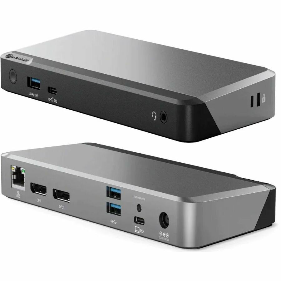 Alogic MX2 USB-C Dual Display DP Alt. Mode Docking Station - With 100W Power Delivery