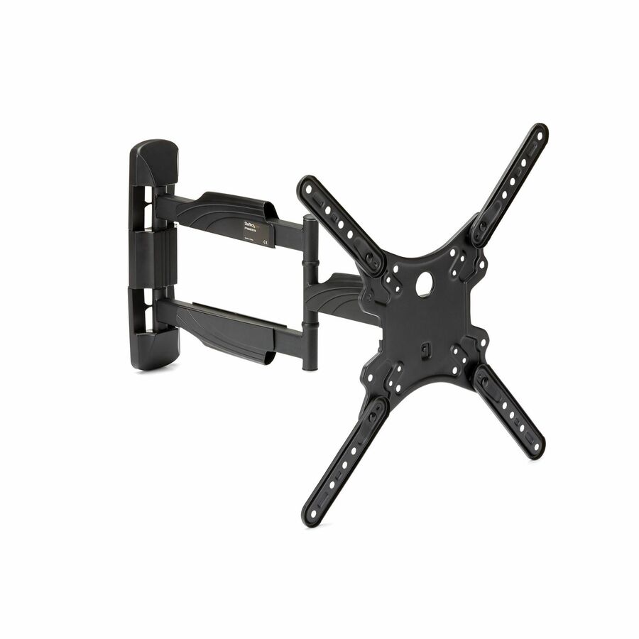 StarTech Full Motion TV Wall Mount for 32-55 inch VESA Display - Heavy Duty Articulating Adjustable Flat Screen TV Wall Mount Bracket