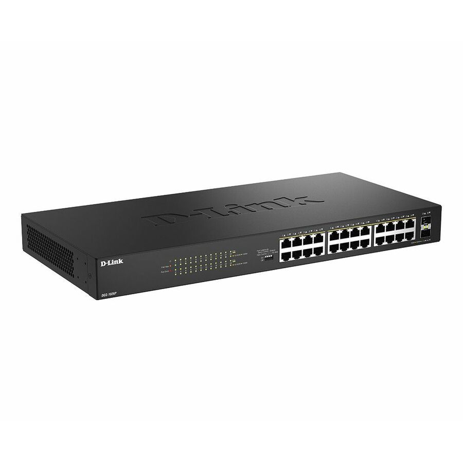 D-Link 26-Port Gigabit Unmanaged PoE Switch