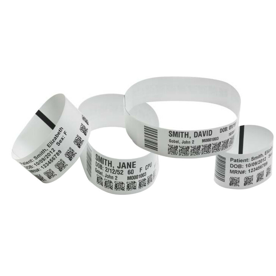 Zebra Z-Band UltraSoft Wristband Cartridge Kit (White)