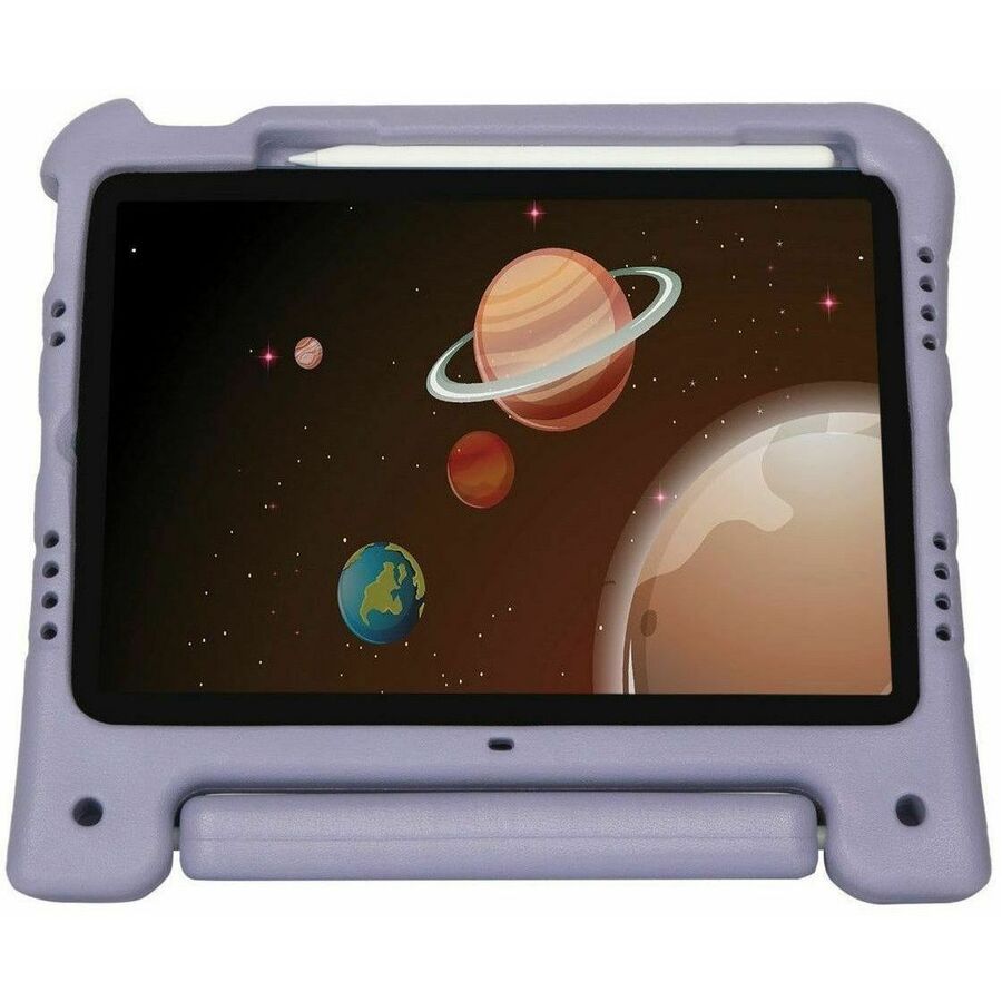 Kid's Antimicrobial Case for iPad® A16, iPad Air® 11-inch (M4, M3, M2), iPad® 10.9-inch (10th gen), iPad Air® 10.9-inch (5th and 4th gen), and iPad Pro® 11-inch (4th, 3rd, 2nd, and 1st gen), Purple