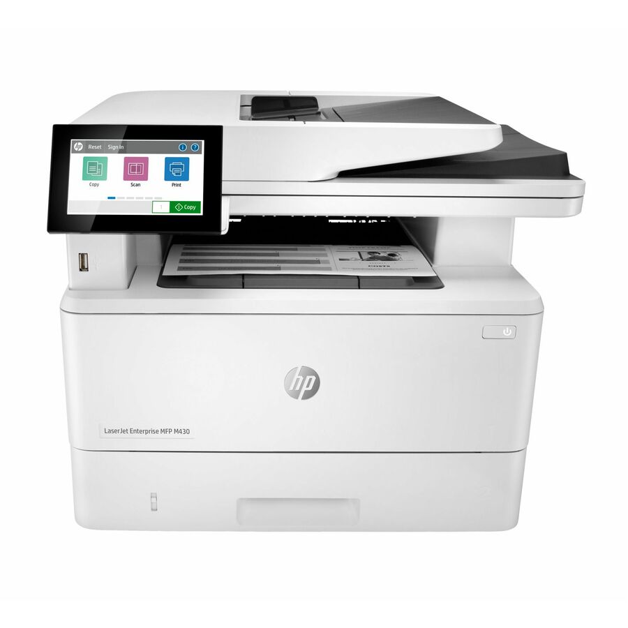 HP LaserJet Enterprise M430f Wired Laser Multifunction Printer - Refurbished - Monochrome