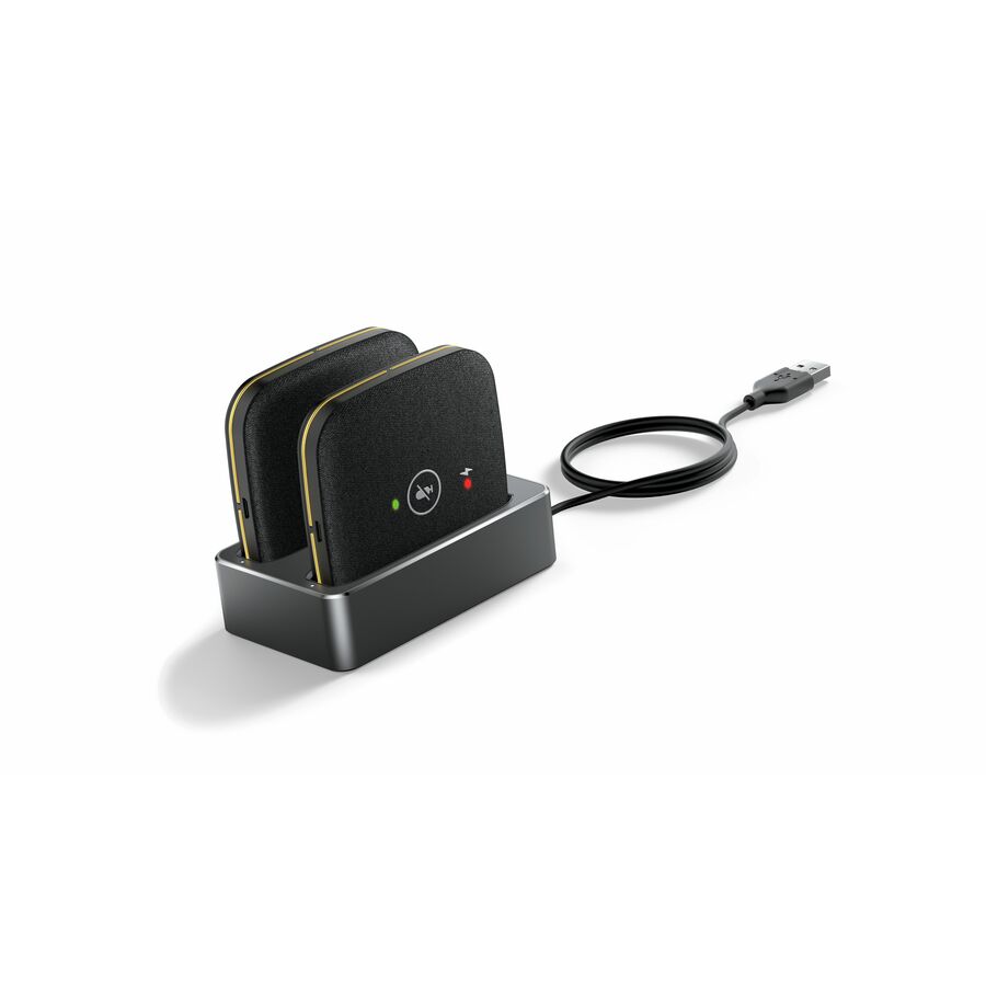 Yealink CPW65 Wireless Full Duplex Microphone for Conferencing, Meeting Room - Black