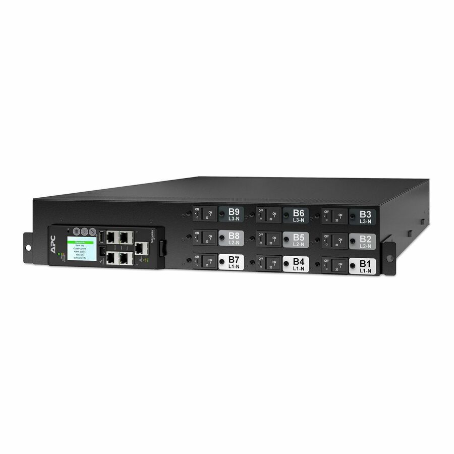 APC NetShelter Rack PDU Advanced Switched Metered, 2U, 3 Phase, 415V, 41.4kVA 60A, 18 Outlets