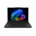 Lenovo ThinkPad T16 Gen 5 21WX0005US 16" Touchscreen Copilot+ PC Notebook - WUXGA - 60 Hz - AMD Ryzen AI 7 PRO Ryzen AI PRO 400 Series 450 - 32 GB - 512 GB SSD - English Keyboard - Black