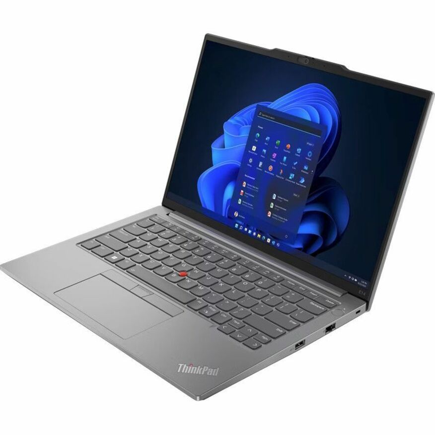 Lenovo ThinkPad E14 Gen 5 21JK0051US 14" Notebook - WUXGA - Intel Core i5 13th Gen i5-1335U - 16 GB - 256 GB SSD - English Keyboard - Arctic Gray