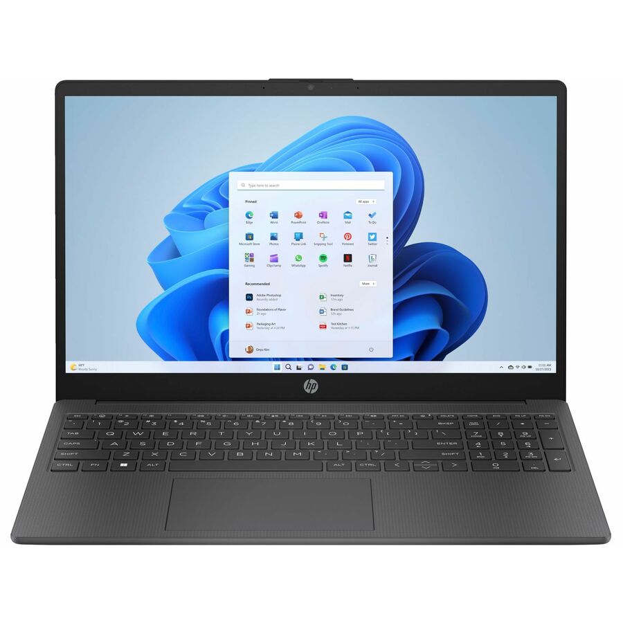 HP 15.6" Notebook - Full HD - 1920 x 1080 - (Intel Core i3 13th Gen i3-1315U Hexa-core (6 Core) - 12 GB Total RAM - 256 GB SSD - Chalkboard Gray - Refurbished