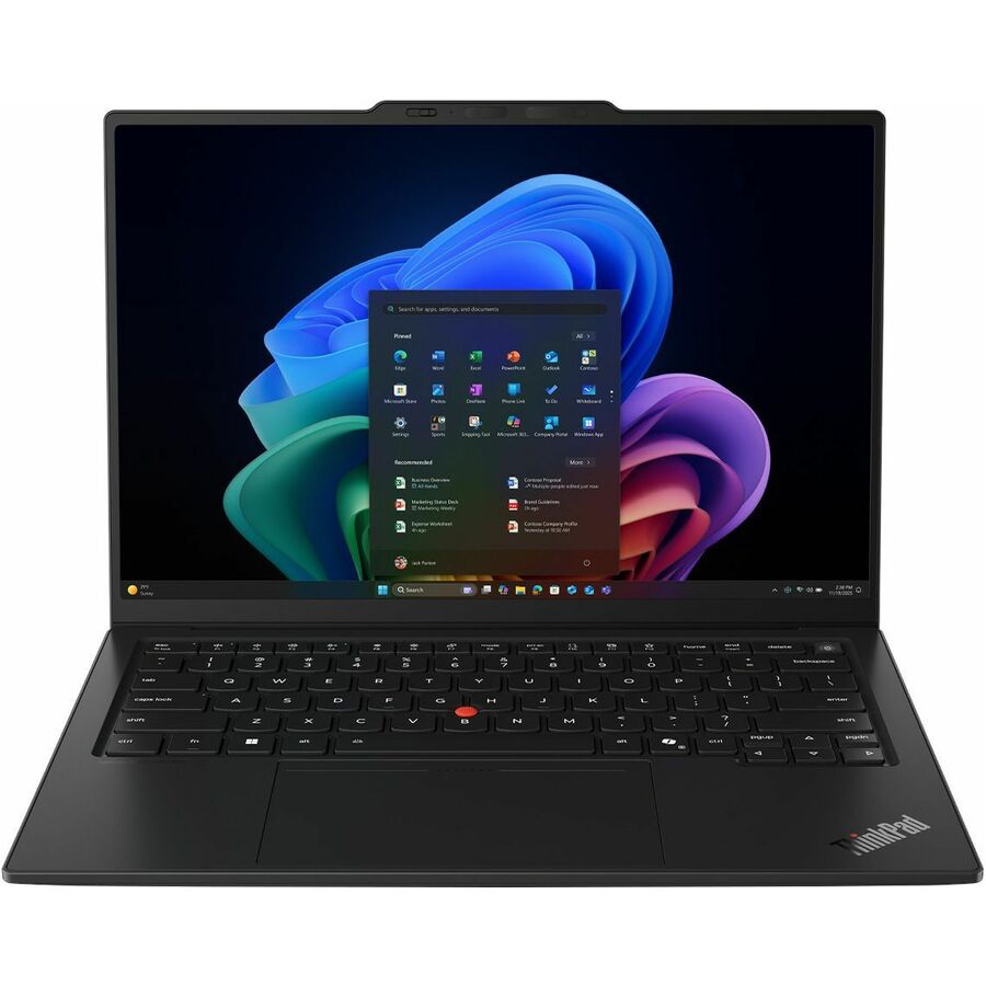 Lenovo ThinkPad X1 Carbon Gen 14 Aura Edition 21V7006FUS 14" Copilot+ PC Notebook - 2.8K - 120 Hz - Intel Core Ultra 7 Series 3 365 - vPro Technology - Intel Evo Platform - 32 GB - 512 GB SSD - English Keyboard - Black