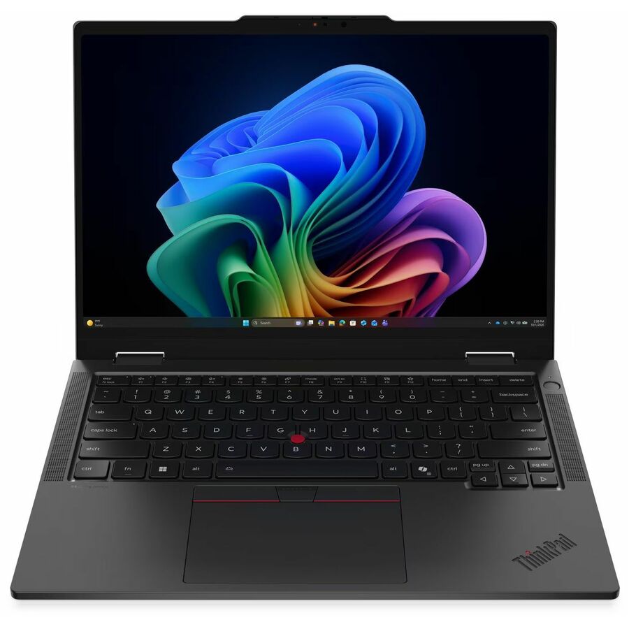 Lenovo ThinkPad T14s Gen 2 21YY001JUS 14" Touchscreen Convertible Copilot+ PC 2 in 1 Notebook - WUXGA - 60 Hz - Intel Core Ultra 7 Series 3 355 - 32 GB - 512 GB SSD - English Keyboard - Black