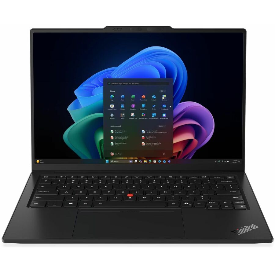 Lenovo ThinkPad X1 Carbon Gen 14 Aura Edition 21V700ALUS 14" Touchscreen Copilot+ PC Notebook - WUXGA - 60 Hz - Intel Core Ultra 7 Series 3 365 - vPro Technology - Intel Evo Platform - 32 GB - 512 GB SSD - English Keyboard - Black