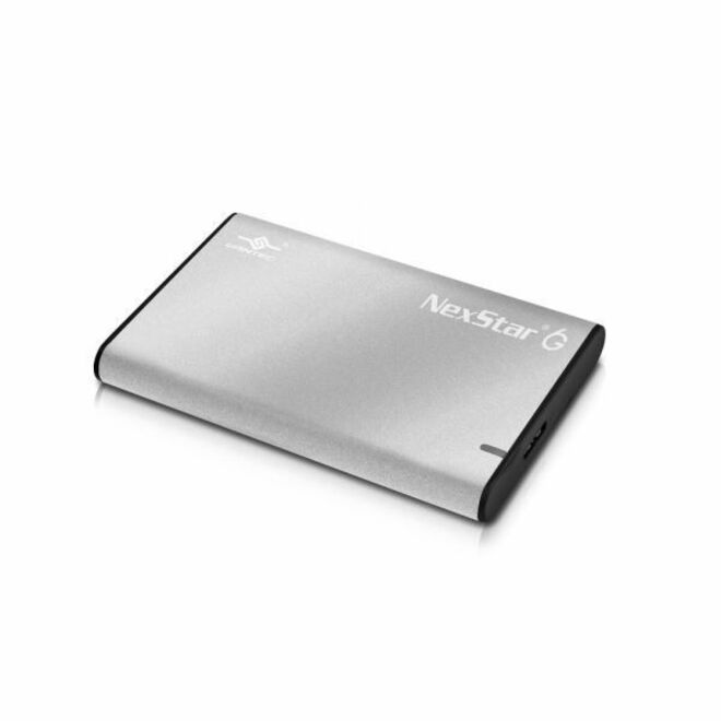 Vantec NexStar 6G NST-268S3-SV Drive Enclosure SATA/600 - USB 3.2 (Gen 1) Type Micro-B Host Interface - UASP Support External - Silver