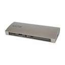 StarTech Thunderbolt 4 Dock, 96W Power Delivery, Single 8K / Dual Monitor 4K 60Hz, 3x TB4/USB4 ports, 4x USB-A, SD, GbE, 0.8m cable