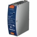 TRENDnet 150W, 48 - 56V DC, 3.12A AC to DC DIN-Rail Power Supply with PFC Function, TI-S12048, 150% Peak Load Capability, UL 62368 Certified