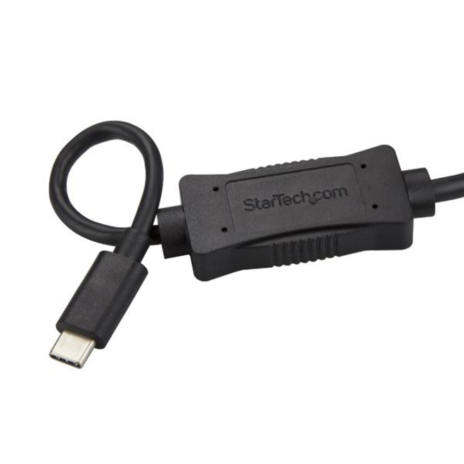 StarTech 3 ft 1m USB C to eSATA Cable - For External Storage Devices with HDD / SSD / ODD - USB 3.0 to eSATA Cable (5Gbps) - USB Type C to eSATA