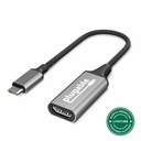 Plugable USB C to HDMI adapter, HDMI 2.0, USB4 / Thunderbolt Adapter for 4K Monitor up to 4K 60Hz