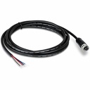 TRENDnet Industrial M12 Female 5-Pin Connector Electrical Cable, 2m (6.5 ft.)