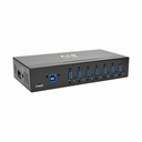 Tripp Lite by Eaton 7-Port Industrial-Grade USB 3.x (5Gbps) Hub - 20 kV ESD Immunity Metal Housing Mountable