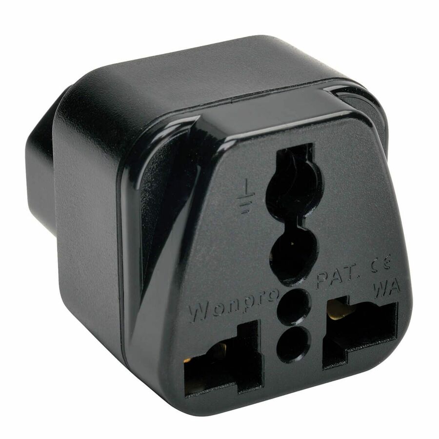 Eaton Tripp Lite Series Universal Power Plug Adapter for IEC-320 C13 Outlets
