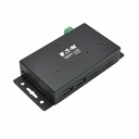 Eaton Tripp Lite Series Industrial 4-Port USB-C Hub - USB 3.x Gen 2 (10Gbps), 2x USB-A & 2x USB-C Ports, 15 kV ESD Immunity, TAA